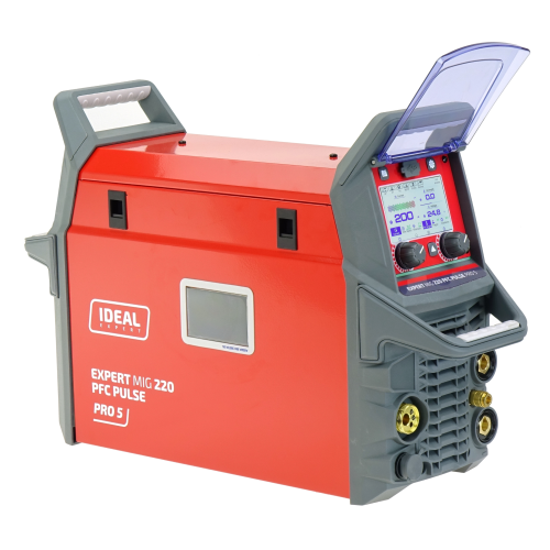 Spawarka Ideal Expert MIG 220 PFC Pulse Pro5 LCD - zestaw - EXMIG220P-G - Ideal - 13