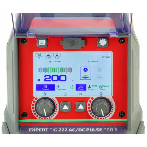 Spawarka Ideal Expert TIG 222 AC/DC PFC Pulse Pro5 LCD - zestaw - EXTIG222AC-G - Ideal - 4