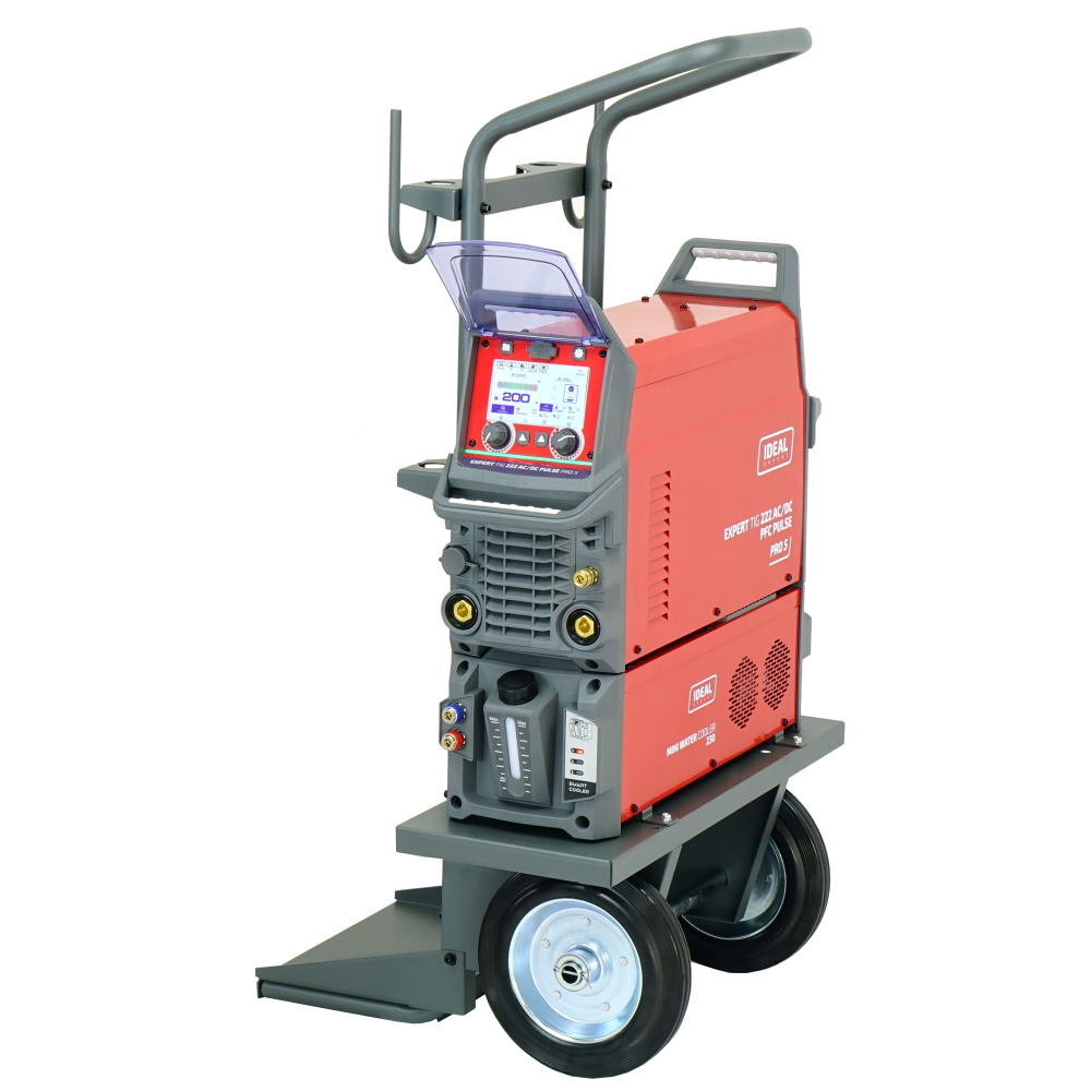 Spawarka Ideal Expert TIG 222 AC/DC PFC Pulse Pro5 LCD W - zestaw wodny - EXTIG222AW-G - Ideal - 2