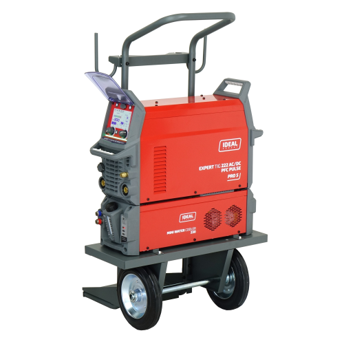 Spawarka Ideal Expert TIG 222 AC/DC PFC Pulse Pro5 LCD W - zestaw wodny - EXTIG222AW-G - Ideal - 7