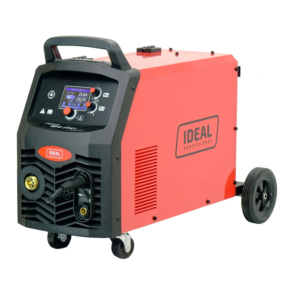 Spawarka Ideal Tecnomig 254/2 Pulse LCD - zestaw - TMIG254PLCD-G - Ideal - 9