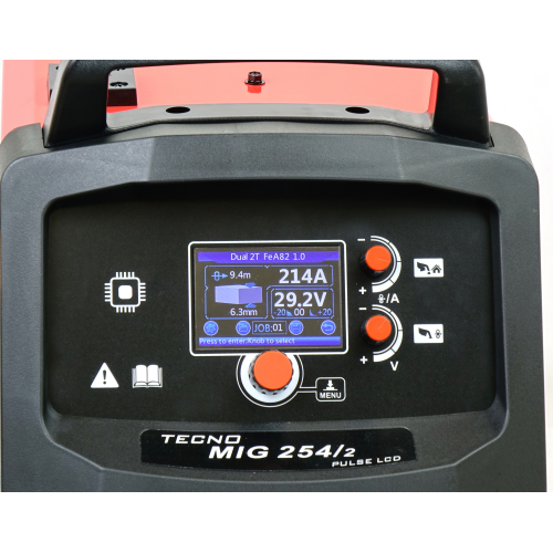 Spawarka Ideal Tecnomig 254/2 Pulse LCD - zestaw - TMIG254PLCD-G - Ideal - 4