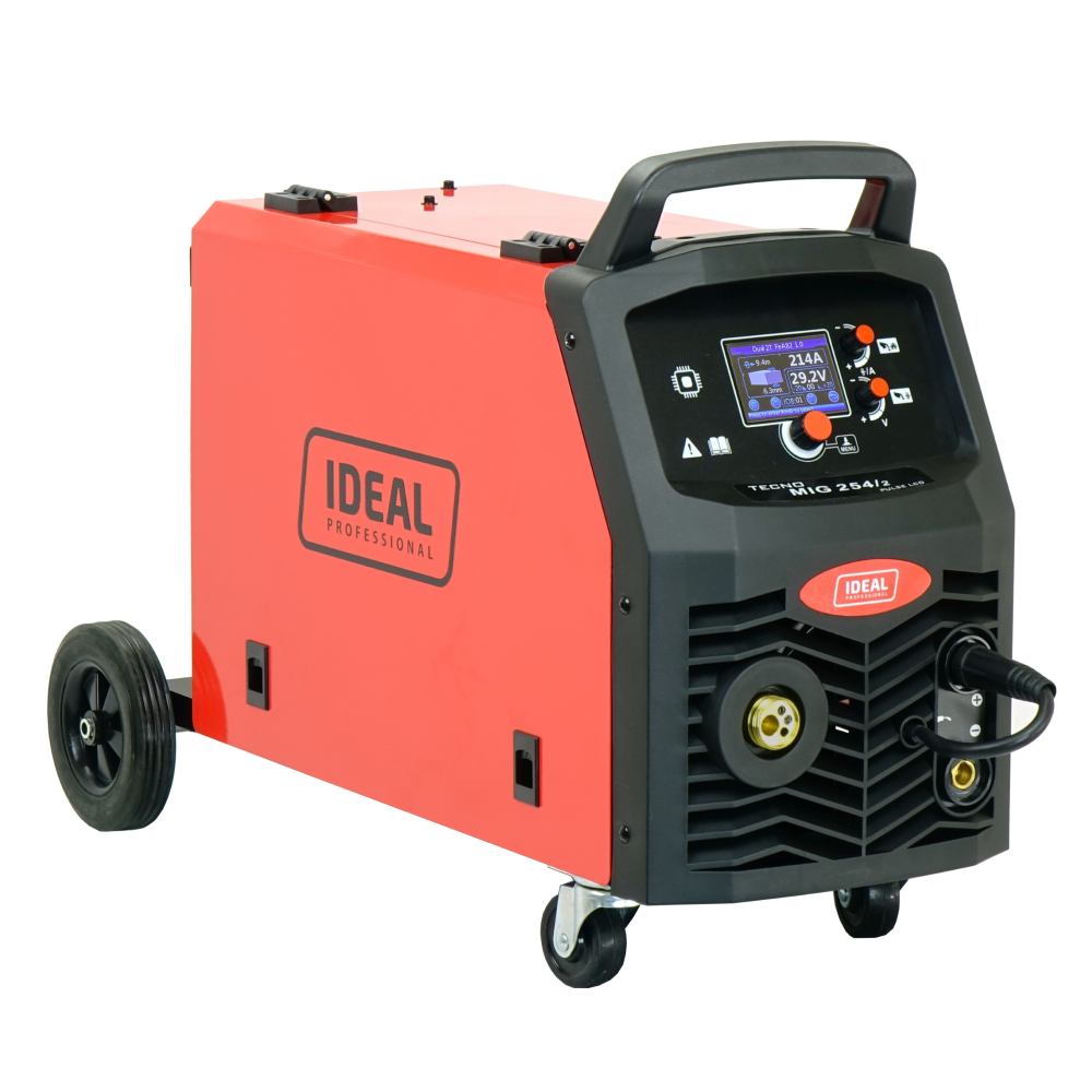 Spawarka Ideal Tecnomig 254/2 Pulse LCD - zestaw - TMIG254PLCD-G - Ideal - 10
