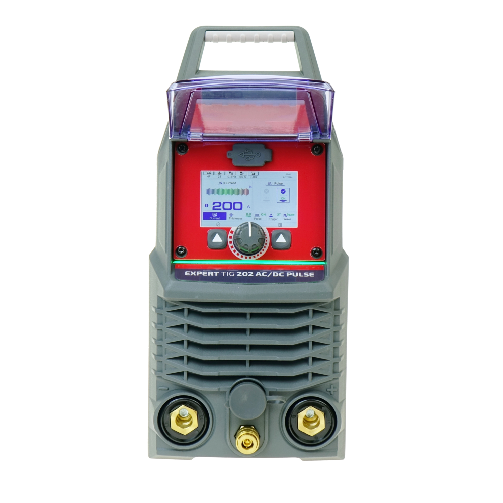 Spawarka Ideal Expert TIG 202 AC/DC Pulse Pro3.5 LCD - zestaw - EXTIG202AC-G - Ideal - 3