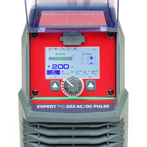 Spawarka Ideal Expert TIG 202 AC/DC Pulse Pro3.5 LCD - zestaw - EXTIG202AC-G - Ideal - 4