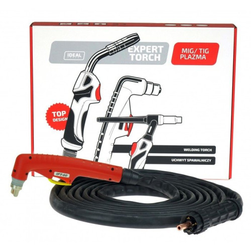 Uchwyt plazmowy ręczny IPT60 / 6 metrów / złącze centralne / Ideal - T3981130 - Ideal - 1