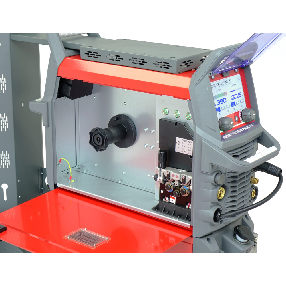 Spawarka Ideal Expert MIG 380W Pulse Pro7 LCD - zestaw wodny - EXMIG380WP-G - Ideal - 6