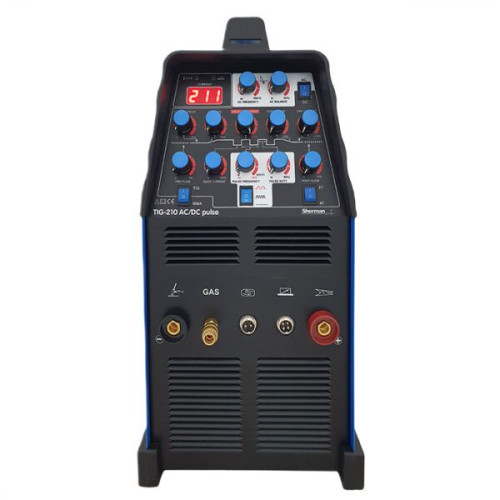Spawarka Sherman TIG 210 AC/DC Pulse - zestaw - SINW-TIG210ACDCP-G - Sherman - 3 2