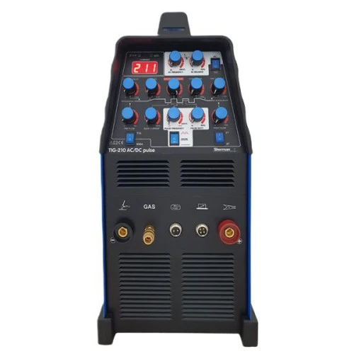 Spawarka Sherman TIG 210 AC/DC Pulse - zestaw - SINW-TIG210ACDCP-G - Sherman - 3 2