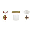 Zestaw części Pyrex (Quartz) 9/20 duża soczewka / 1,6 mm / krótka dysza / Sherman - 7812088 - Sherman - 2