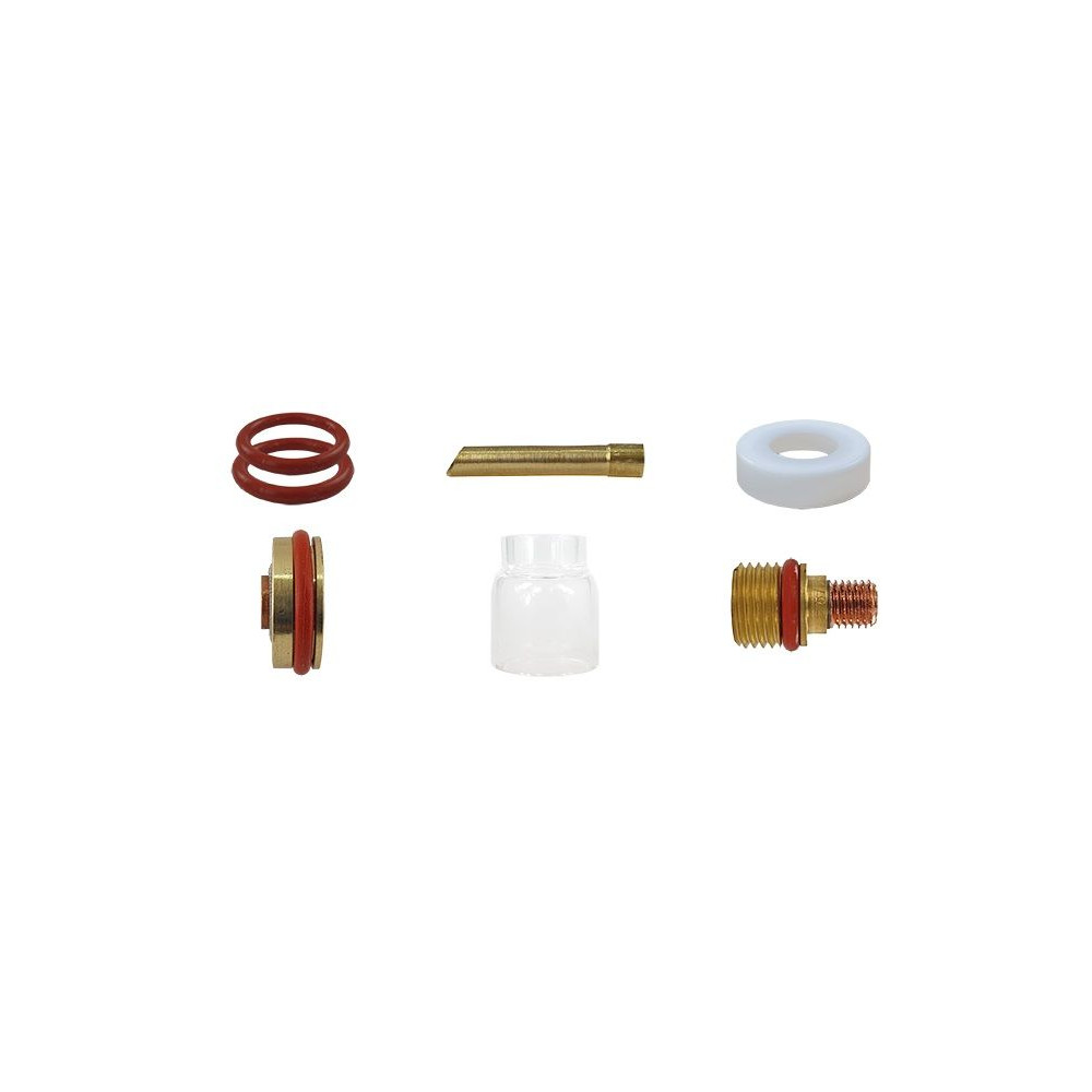 Zestaw części Pyrex (Quartz) 9/20 soczewka / 1,6 mm / dysza champagne / Sherman - 7812351 - Sherman - 2