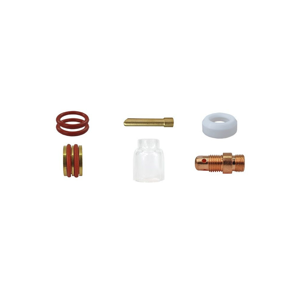 Zestaw części Pyrex (Quartz) 17/18/26 standard D14 wersja krótka / 2,4 mm / Sherman - 7812113 - Sherman - 2