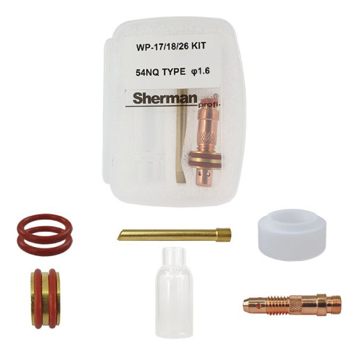 Zestaw części Pyrex (Quartz) 17/18/26 standard D16 / 1,6 mm / Sherman - 7812103 - Sherman - 1