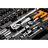Zestaw kluczy nasadowych 1/2" 1/4" CrV 77 el. Neo Tools - 08-915 - NEO Tools - 4