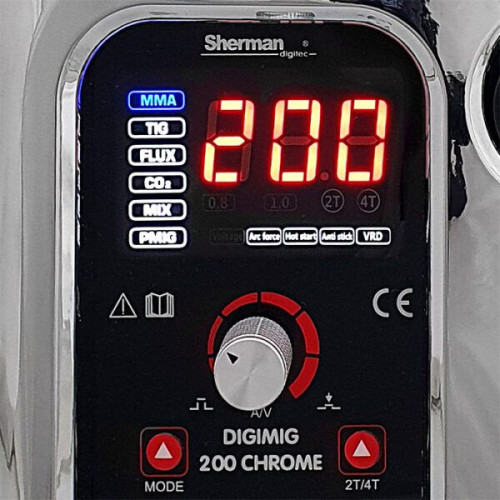 Spawarka Sherman DIGIMIG 200 Chrome - zestaw - 7813080-G - Sherman - 10
