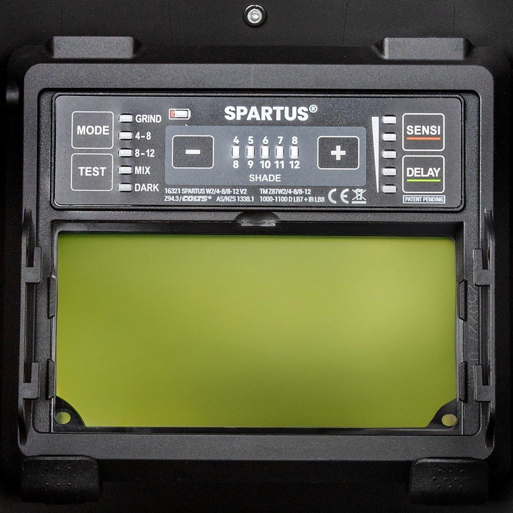 Przyłbica samościemniająca do spawania laserowego Spartus Ultra VX27 - 080-05-VX27 - Spartus - 4