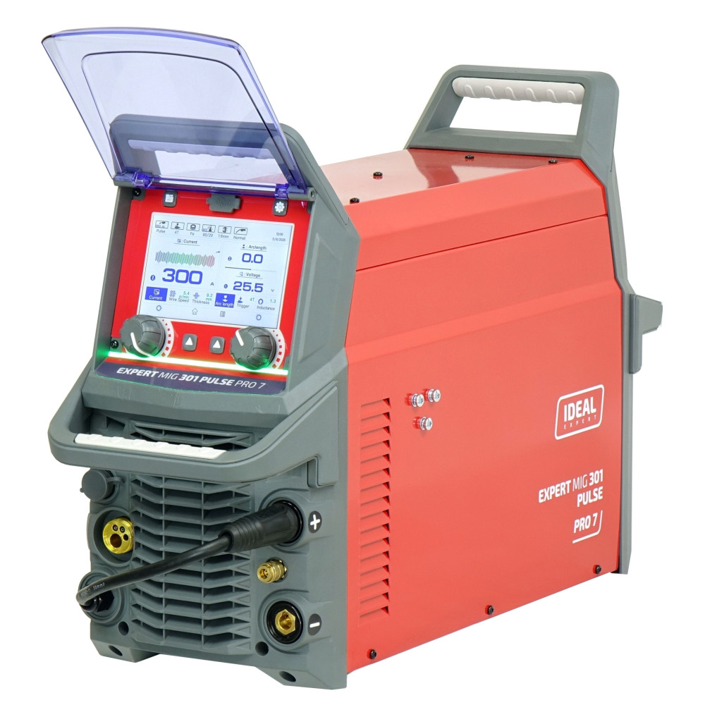 Spawarka Ideal Expert MIG 301 Pulse Pro7 LCD - zestaw - EXMIG301P-G - Ideal - 9