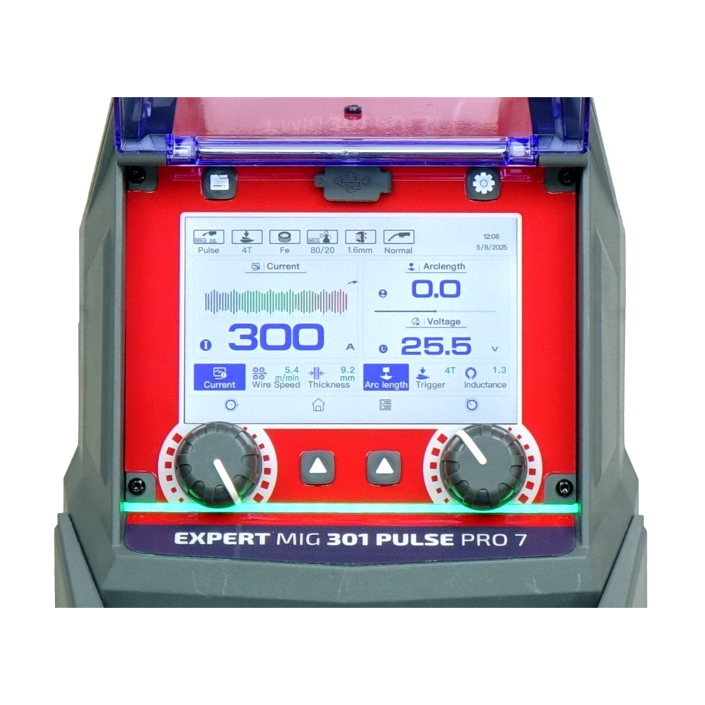 Spawarka Ideal Expert MIG 301 Pulse Pro7 LCD - zestaw - EXMIG301P-G - Ideal - 4