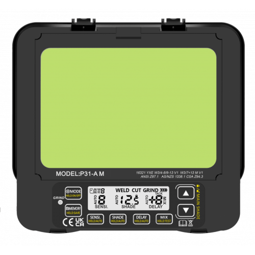 Przyłbica samościemniająca Ideal APS-P31 AIR 10v2 z nawiewem - APS-P31-FS1 AIR10V2 - Ideal - 7