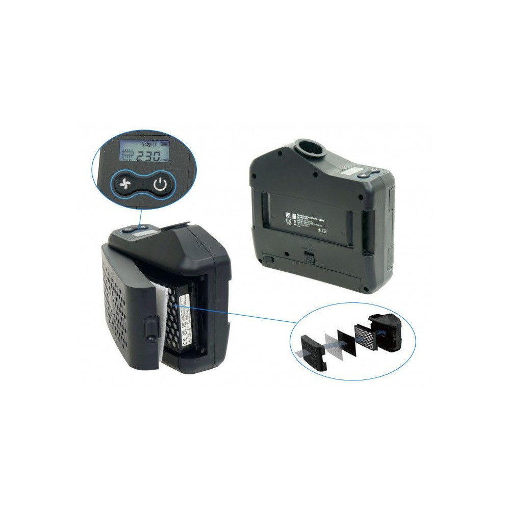 Przyłbica samościemniająca Ideal APS-P31 AIR 10v2 z nawiewem - APS-P31-FS1 AIR10V2 - Ideal - 10