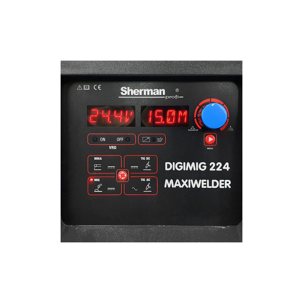 Spawarka Sherman DIGIMIG 224 MaxiWelder - zestaw - 7813092-G - Sherman - 10
