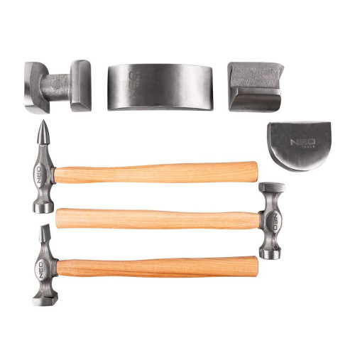 Zestaw młotków blacharskich 7 el. Neo Tools - 11-640 - NEO Tools - 1 2