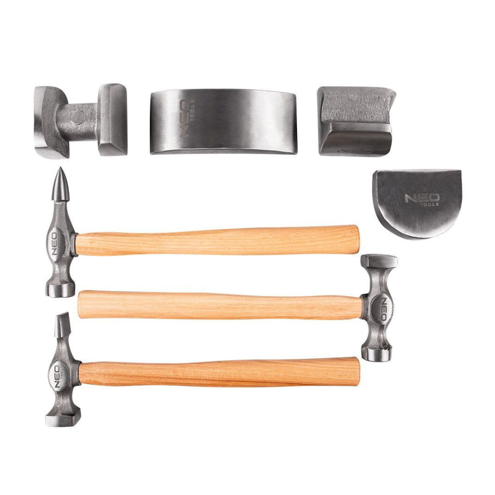 Zestaw młotków blacharskich 7 el. Neo Tools - 11-640 - NEO Tools - 2