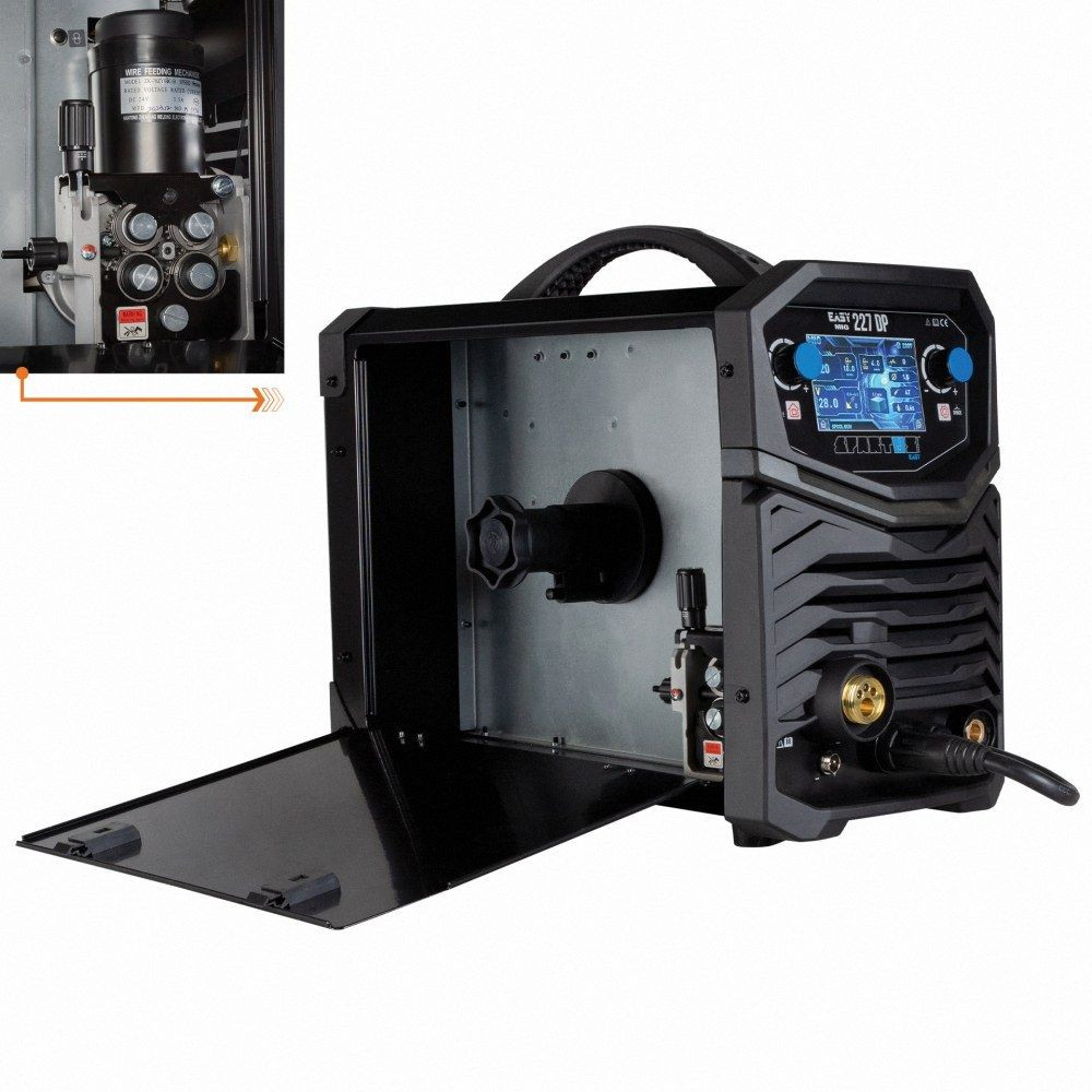 Spawarka Spartus EasyMIG 227 Dual Pulse - zestaw - EASYMIG227DP-PAK-15-3-G - Spartus - 12