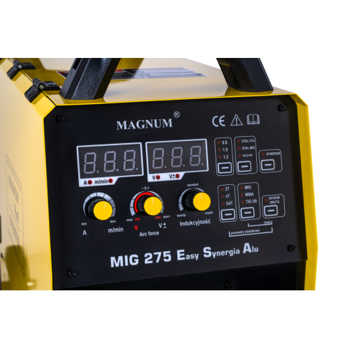 Spawarka Magnum MIG 275 Easy Synergia Alu - zestaw - U MI 275 ESA-G - Magnum - 4