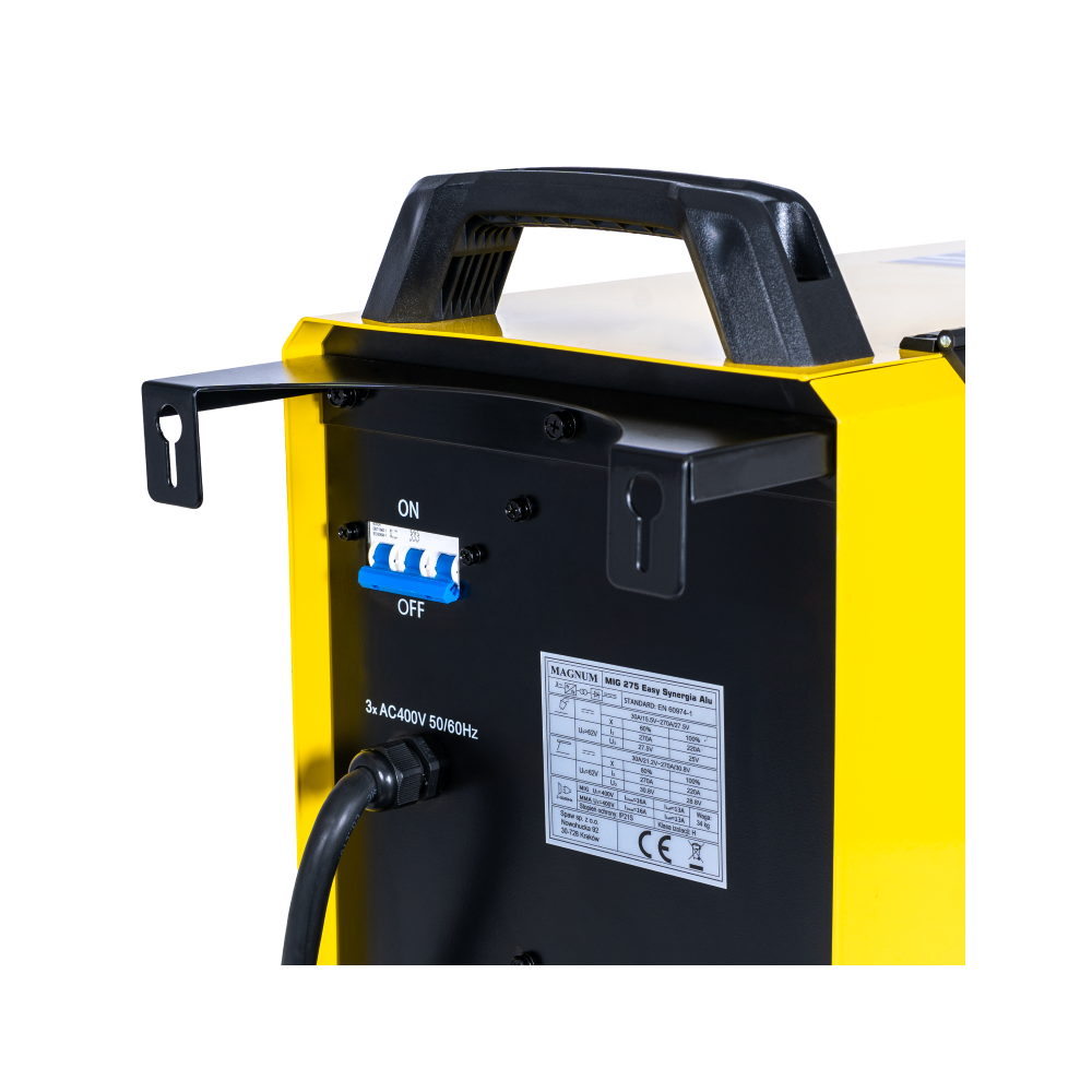Spawarka Magnum MIG 275 Easy Synergia Alu - zestaw - U MI 275 ESA-G - Magnum - 9