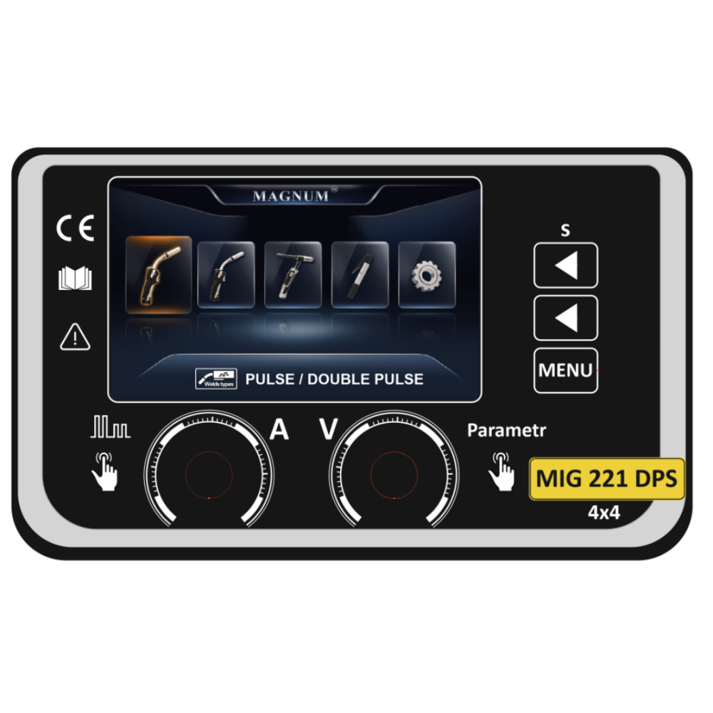 Spawarka Magnum MIG 221 DPS 4x4 / 5 kg - zestaw - U MI 221 DPS 5-G - Magnum - 10