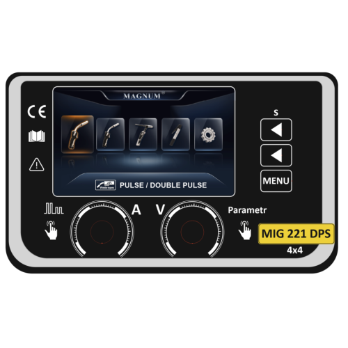 Spawarka Magnum MIG 221 DPS 4x4 / 5 kg - zestaw - U MI 221 DPS 5-G - Magnum - 10