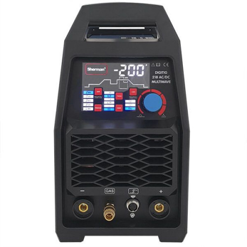 Spawarka Sherman DIGITIG 218 AC/DC MultiWave - zestaw - 7813079-G - Sherman - 6