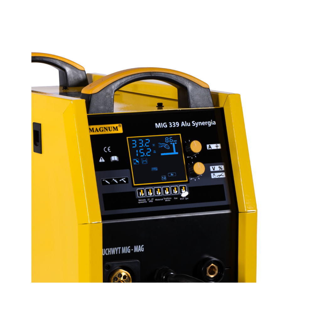 Spawarka Magnum MIG 339 Alu Synergia - zestaw - U MI 339AL SY-G - Magnum - 4