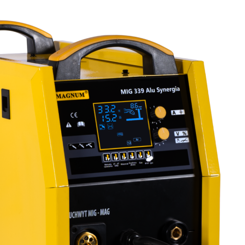 Spawarka Magnum MIG 339 Alu Synergia - zestaw - U MI 339AL SY-G - Magnum - 4