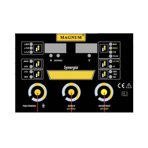 Spawarka Magnum MIG 270 MMA Synergia - zestaw - U MI 270 SYN-G - Magnum - 8