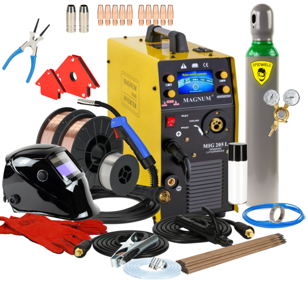 Spawarka Magnum MIG 205L - zestaw - U MI 205L AUT-G - Magnum - 3