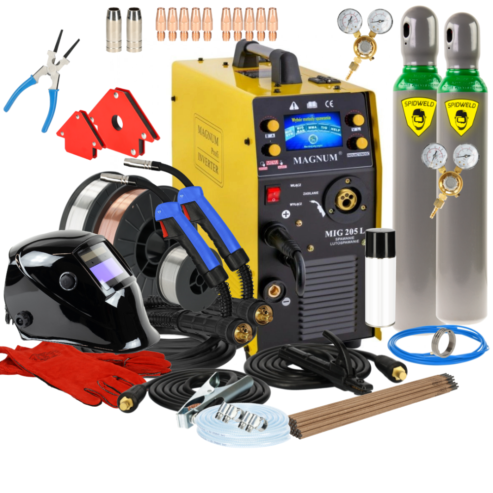 Spawarka Magnum MIG 205L - zestaw - U MI 205L AUT-G - Magnum - 2