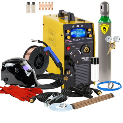 Spawarka Magnum MIG 205L - zestaw - U MI 205L AUT-G - Magnum - 4