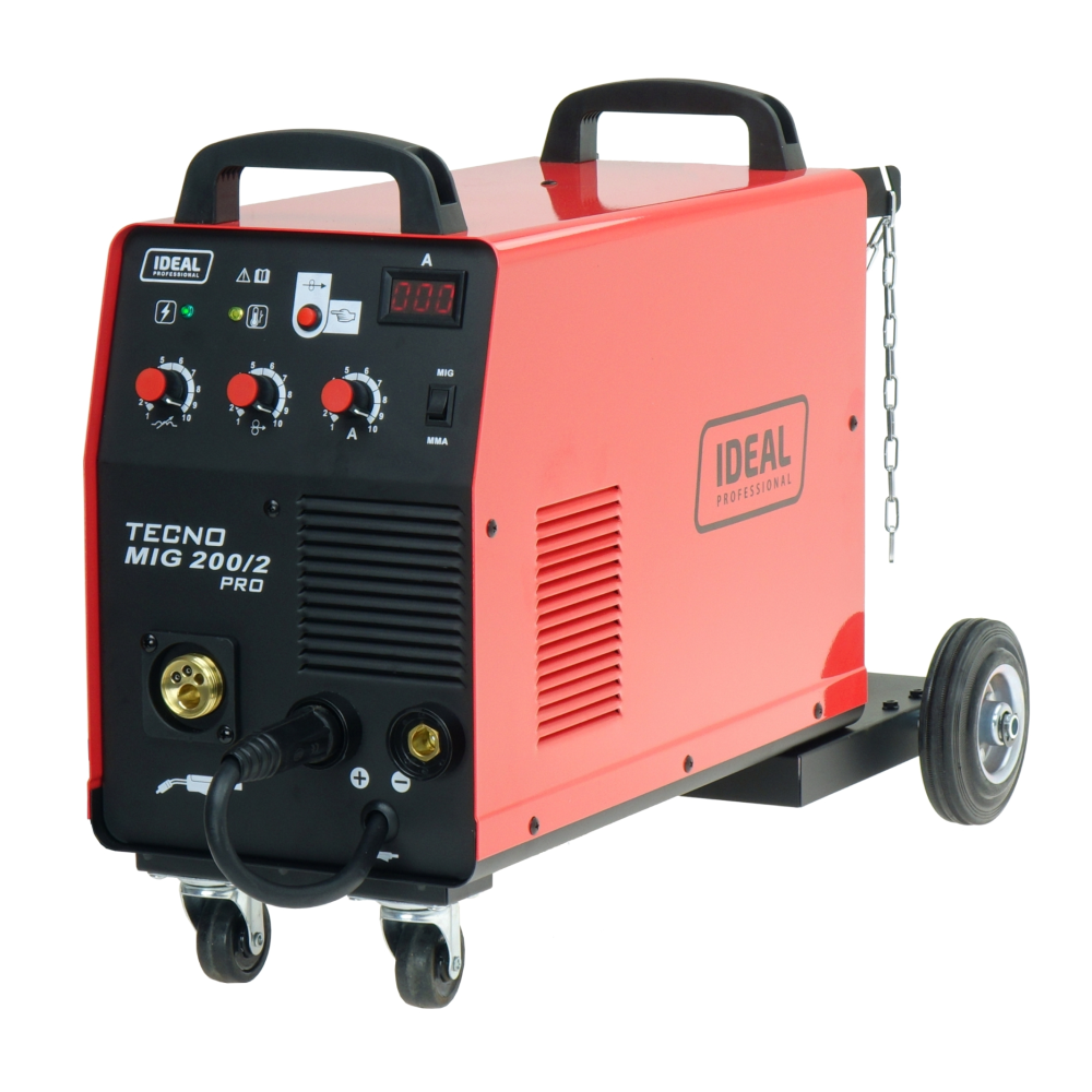 Spawarka Ideal Tecnomig 200/2 PRO - zestaw - TMIG200/2PRO-G - Ideal - 8