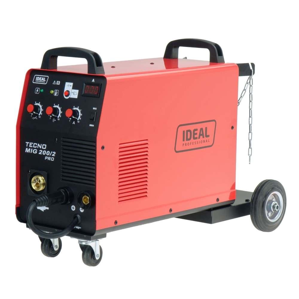 Spawarka Ideal Tecnomig 200/2 PRO - zestaw - TMIG200/2PRO-G - Ideal - 7