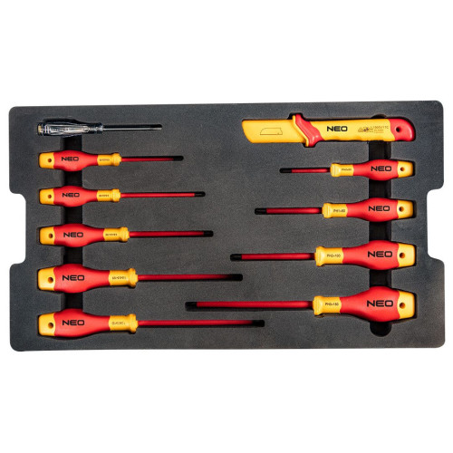 Mobilna skrzynka serwisowa elektryka 52 el. Neo Tools - 01-311 - NEO Tools - 10