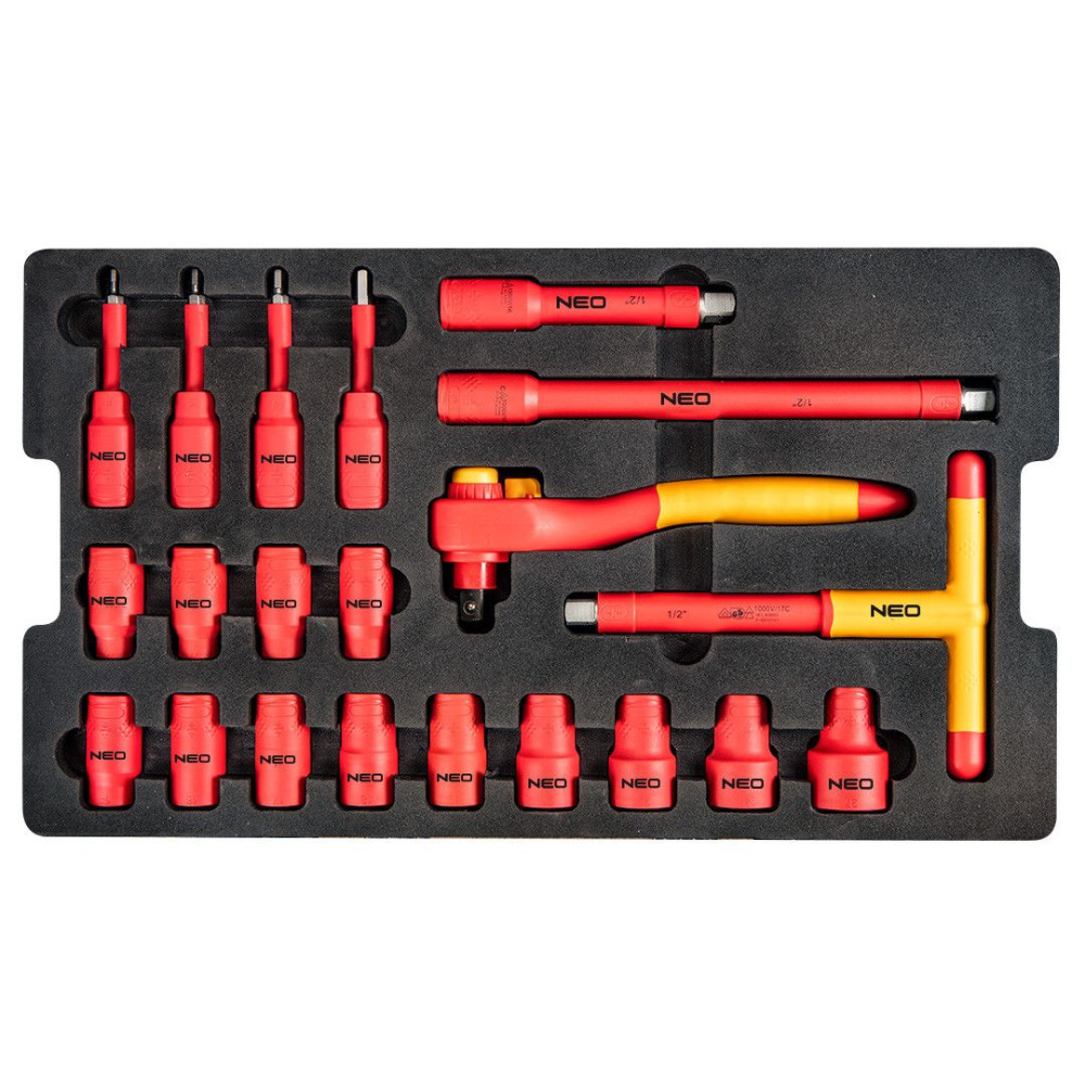 Mobilna skrzynka serwisowa elektryka 52 el. Neo Tools - 01-311 - NEO Tools - 11