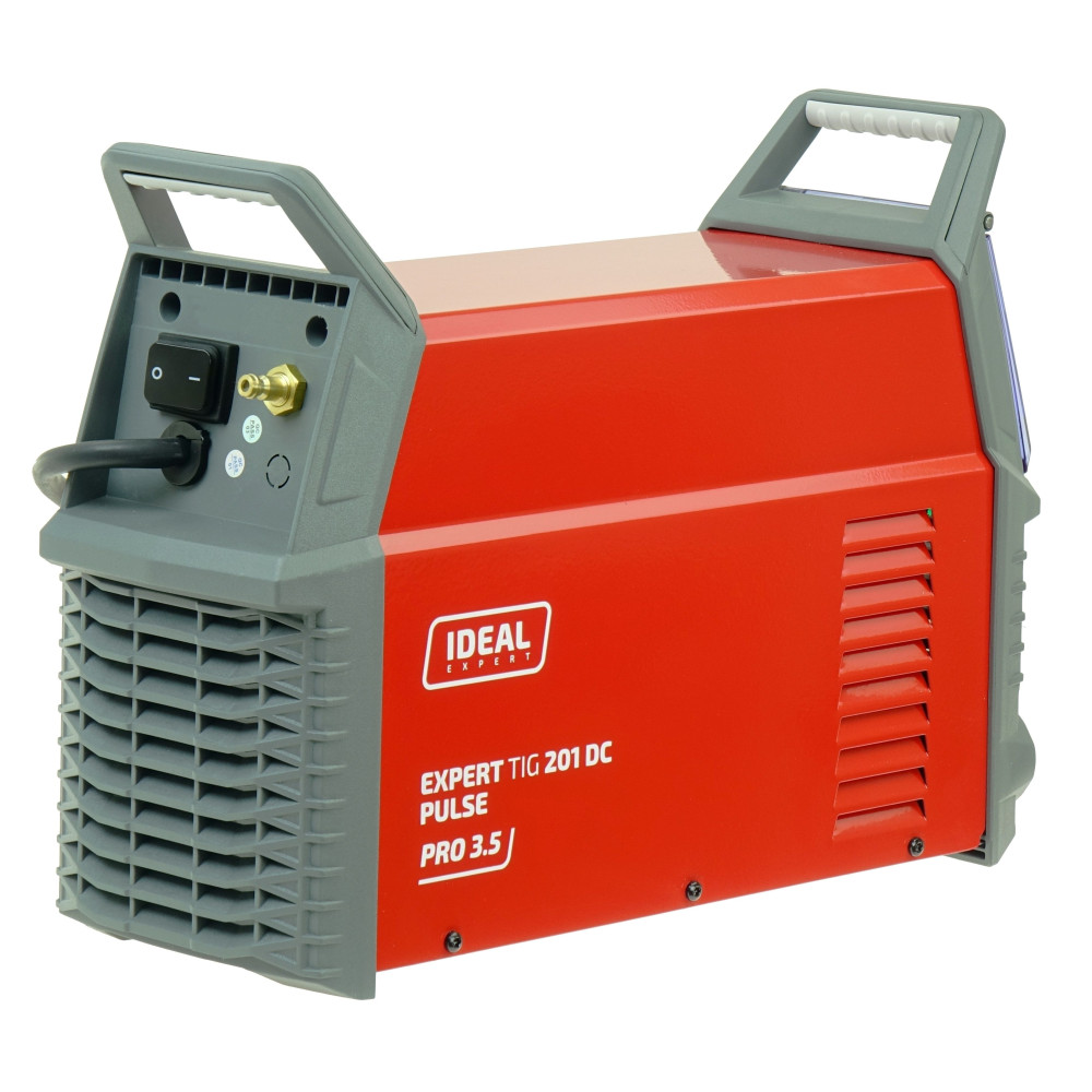 Spawarka Ideal Expert TIG 201 DC Pulse Pro3.5 LCD - zestaw - EXTIG201DC-G - Ideal - 8