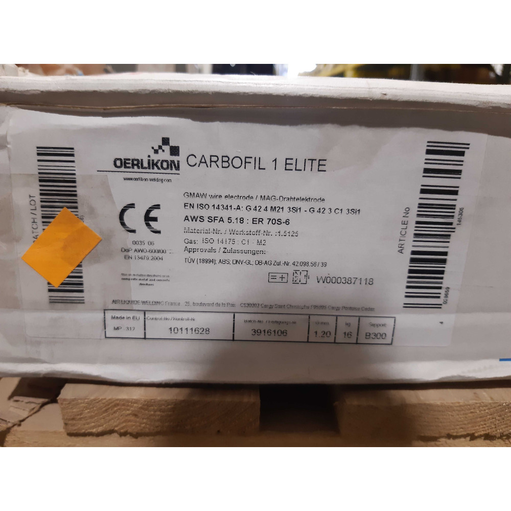 Drut spawalniczy MIG Oerlikon Carbofil 1 Elite fi 1,2 mm / 16 kg - OUTLET - W000387118_outlet - Oerlikon - 5