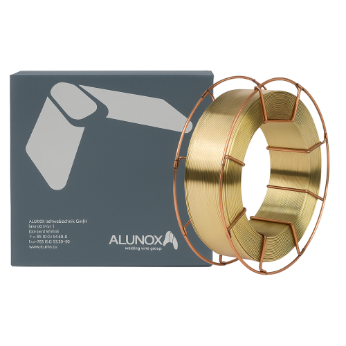 Drut spawalniczy MIG Alunox AX-CuAl8 fi 1,2 mm / 15 kg - OUTLET - R-11-00-803123_outlet - Alunox - 1
