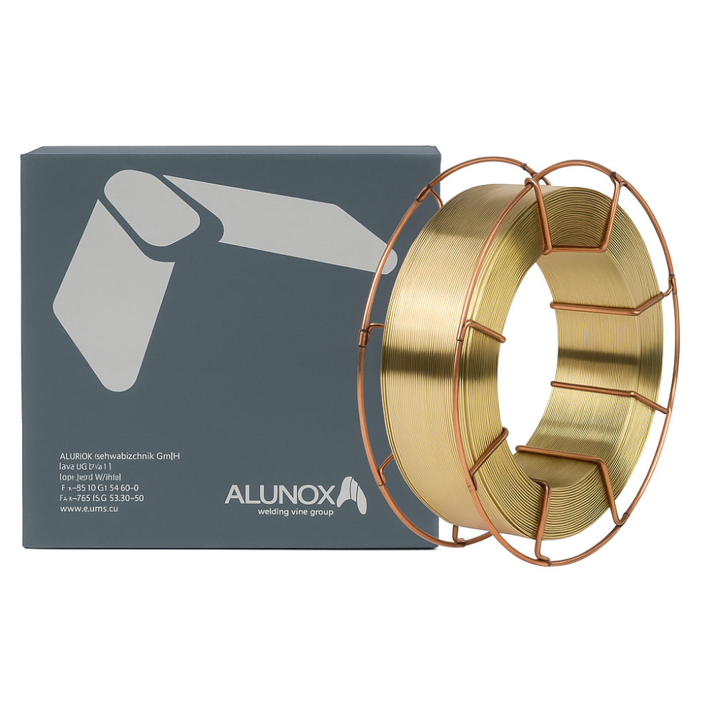 Drut spawalniczy MIG Alunox AX-CuAl8 fi 1,2 mm / 15 kg - OUTLET - R-11-00-803123_outlet - Alunox - 1