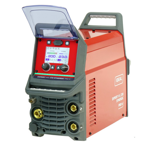 Spawarka Ideal Expert MIG 210 Synergic Pro4 LCD - zestaw - EXMIG210-G - Ideal - 8