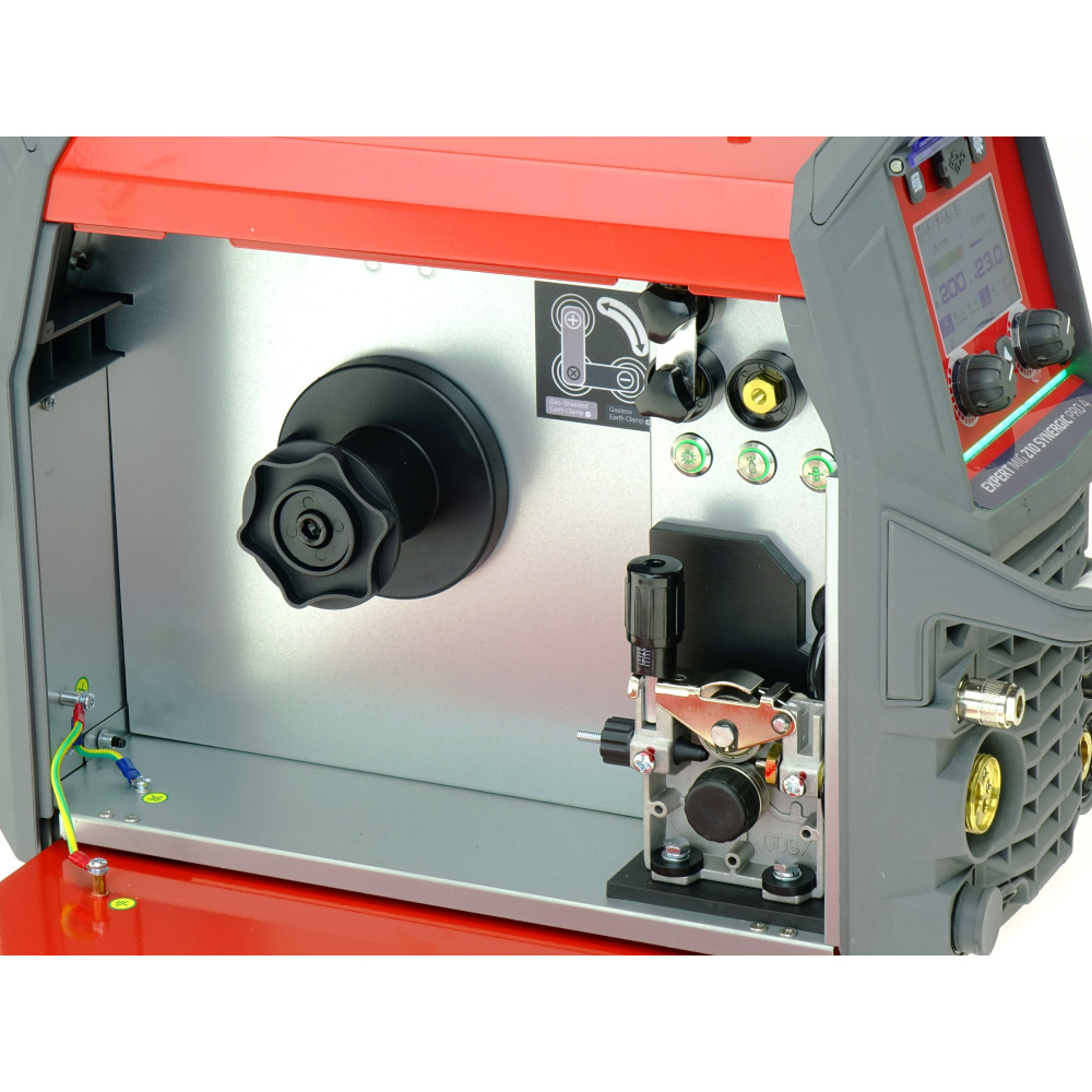Spawarka Ideal Expert MIG 210 Synergic Pro4 LCD - zestaw - EXMIG210-G - Ideal - 15