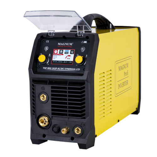 Spawarka Magnum THF MIG 202 Puls AC/DC Synergia LCD - zestaw - U I THF202MIG LCD-G - Magnum - 2 2